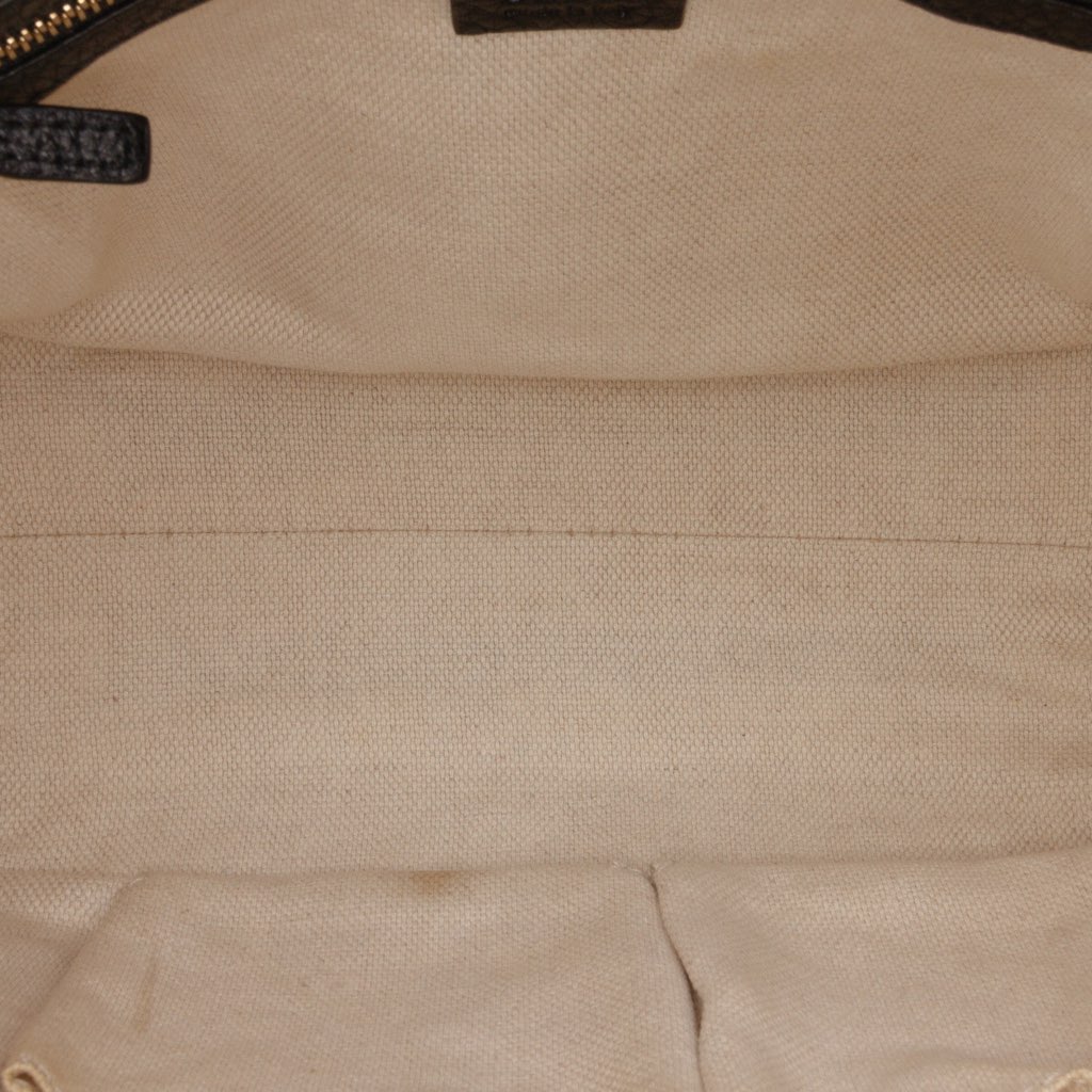 Gucci Small Pebbled Leather Soho Cellarius Satchel - 4