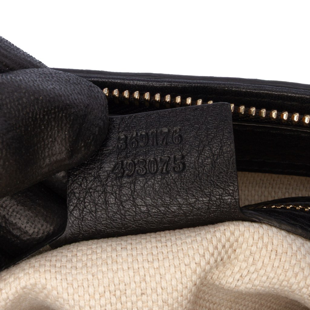 Gucci Small Pebbled Leather Soho Cellarius Satchel - 5