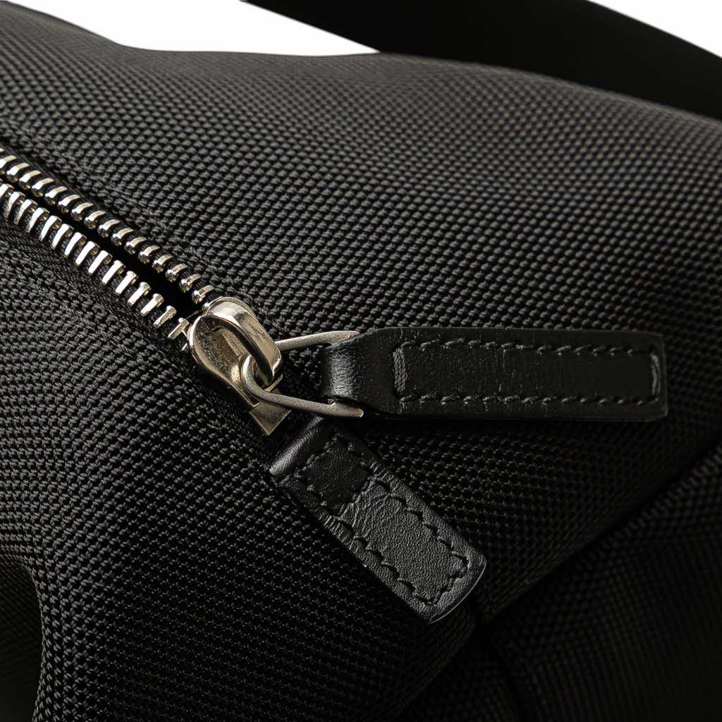 Gucci Canvas Techno Web Fold Over Backpack - Image 10