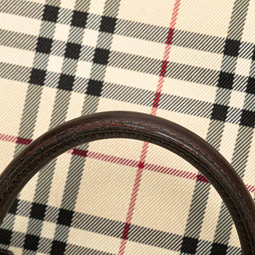 Burberry House Check Canvas Tote - Image 11