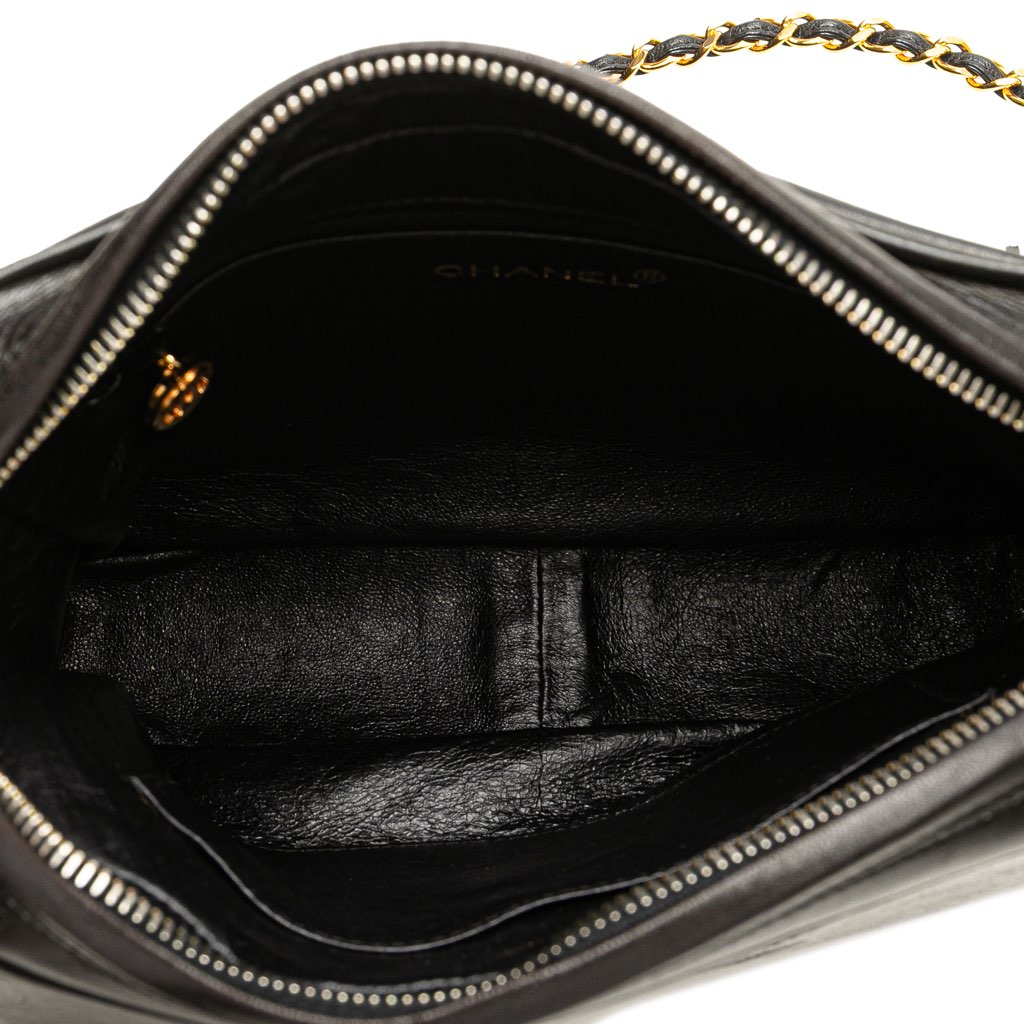 Chanel CC Quilted Lambskin Tassel Stitched Flap Crossbody - 4