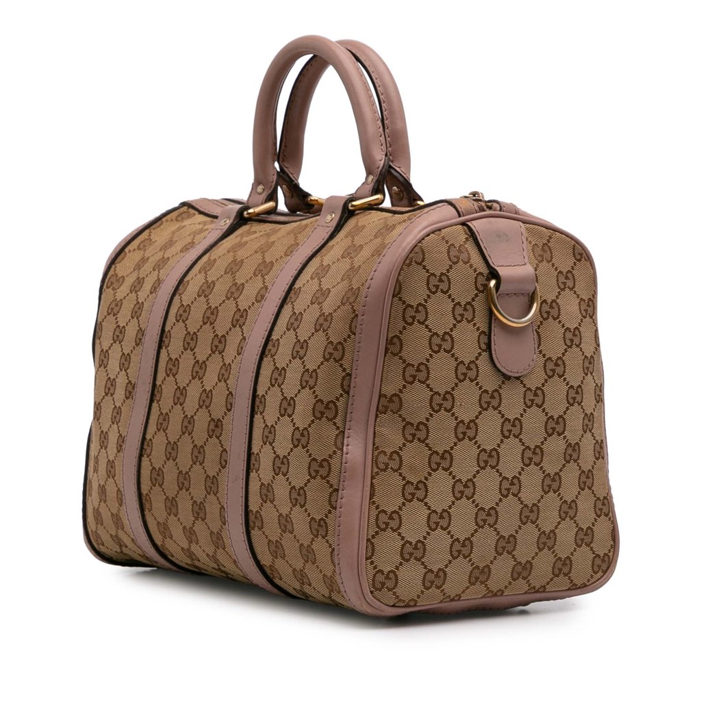 Gucci Medium GG Canvas Joy Boston Bag - 2