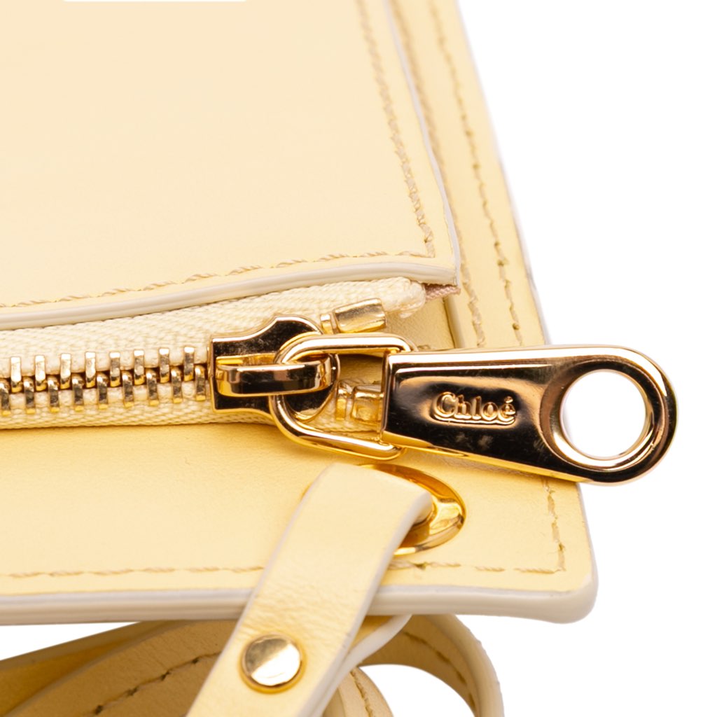 Chloé Leather Harrison Eyeglasses and Phone Pouch Crossbody - Image 10