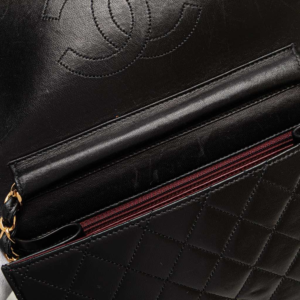 Chanel CC Quilted Lambskin Single Flap - 5
