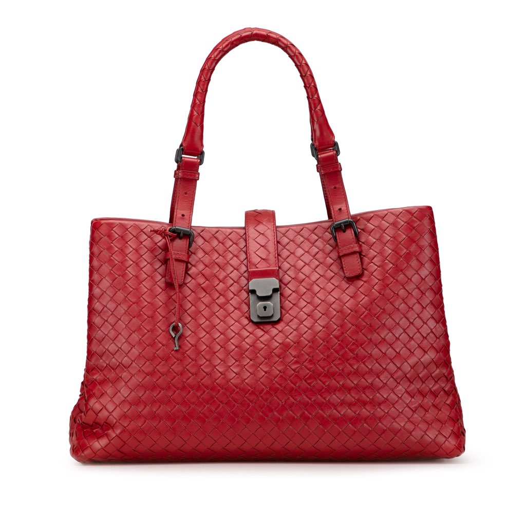 Bottega Veneta Medium Nappa Intrecciato Roma Tote