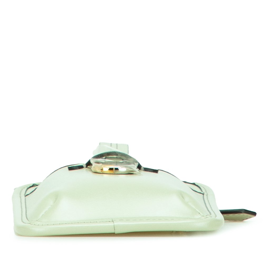 Fendi Leather O Lock Phone Pouch Crossbody - Image 6