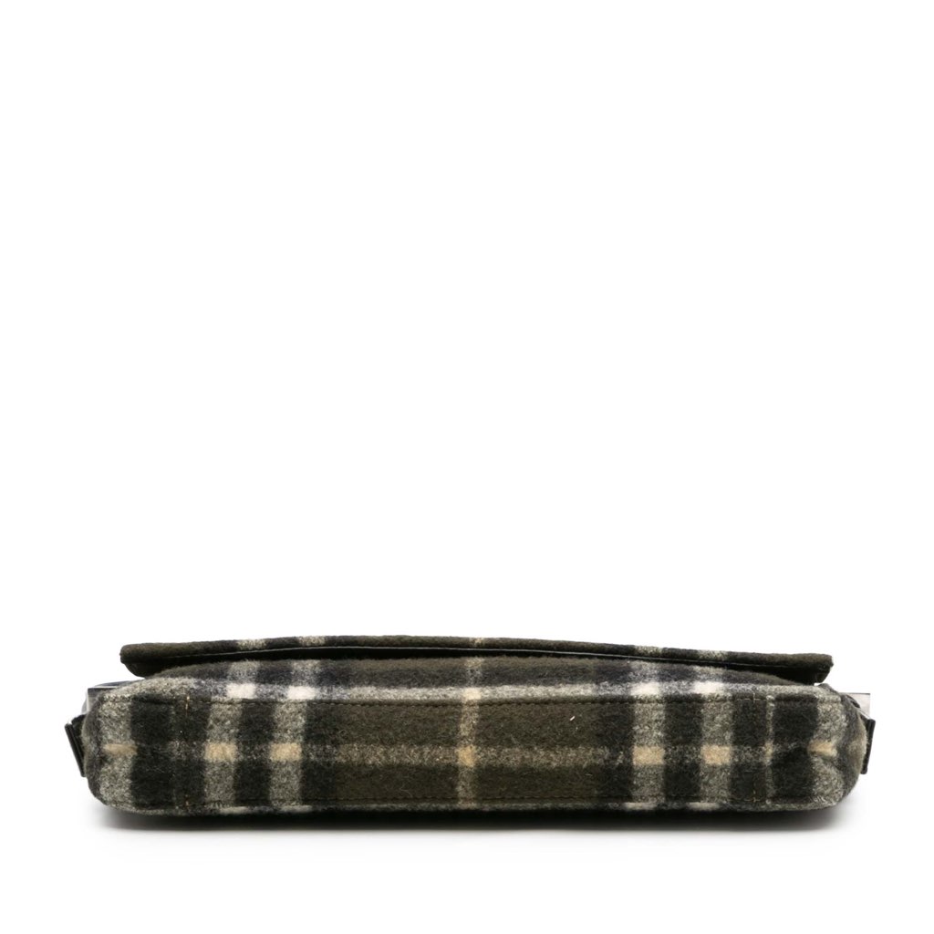 Burberry House Check Wool Handbag - 3