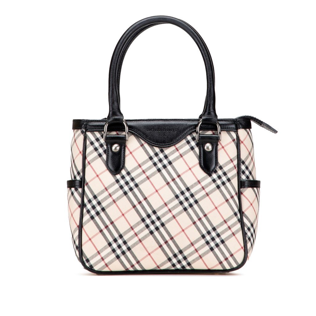 Burberry Nova Check Canvas Handbag