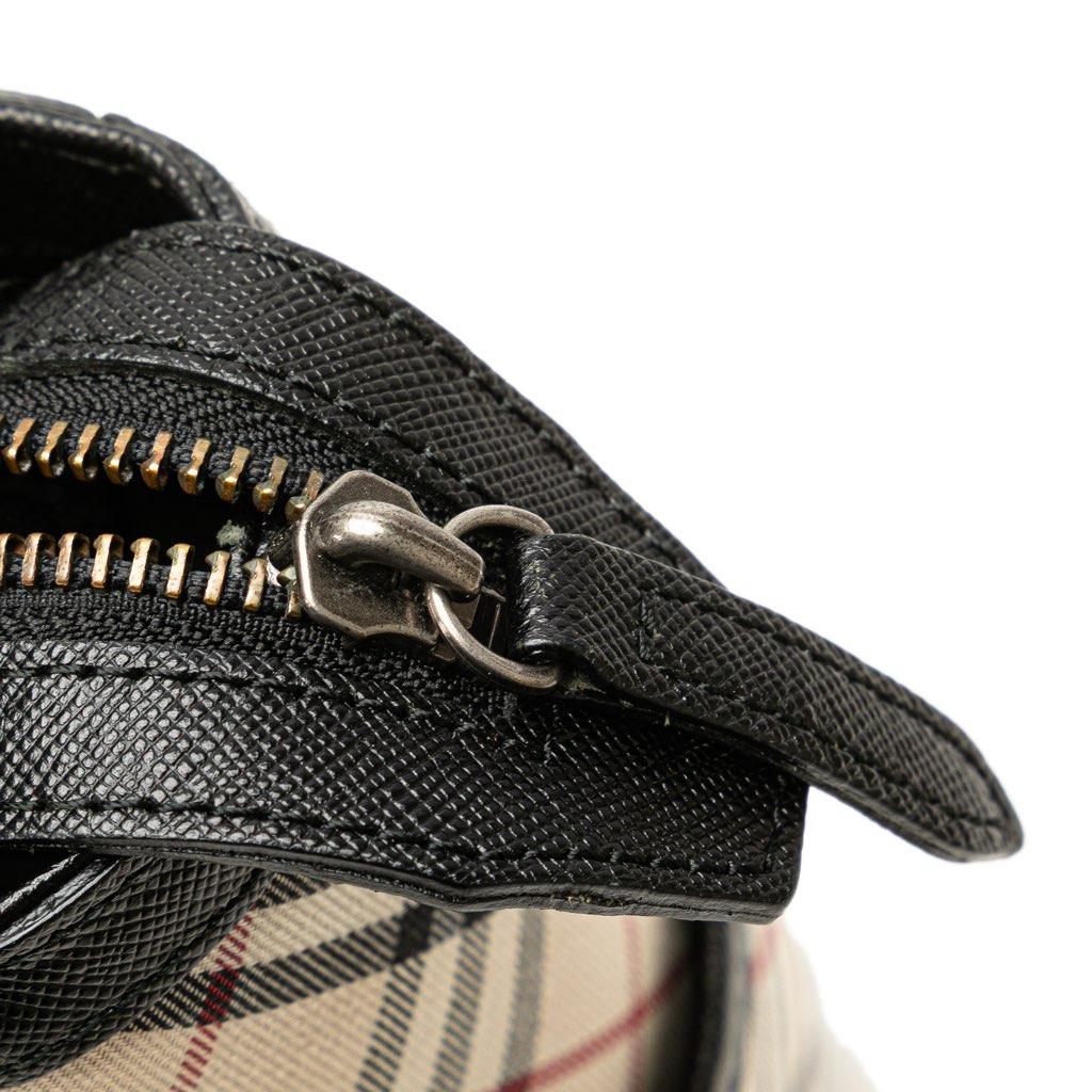 Burberry Nova Check Canvas Handbag - Image 10