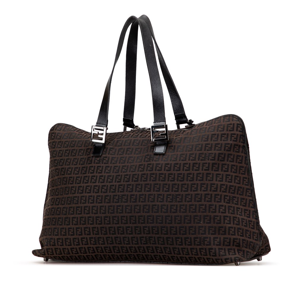 Fendi Zucchino Canvas Travel Bag - 2