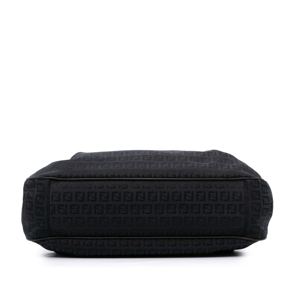 Fendi Zucchino Canvas Shoulder Bag - Image 6