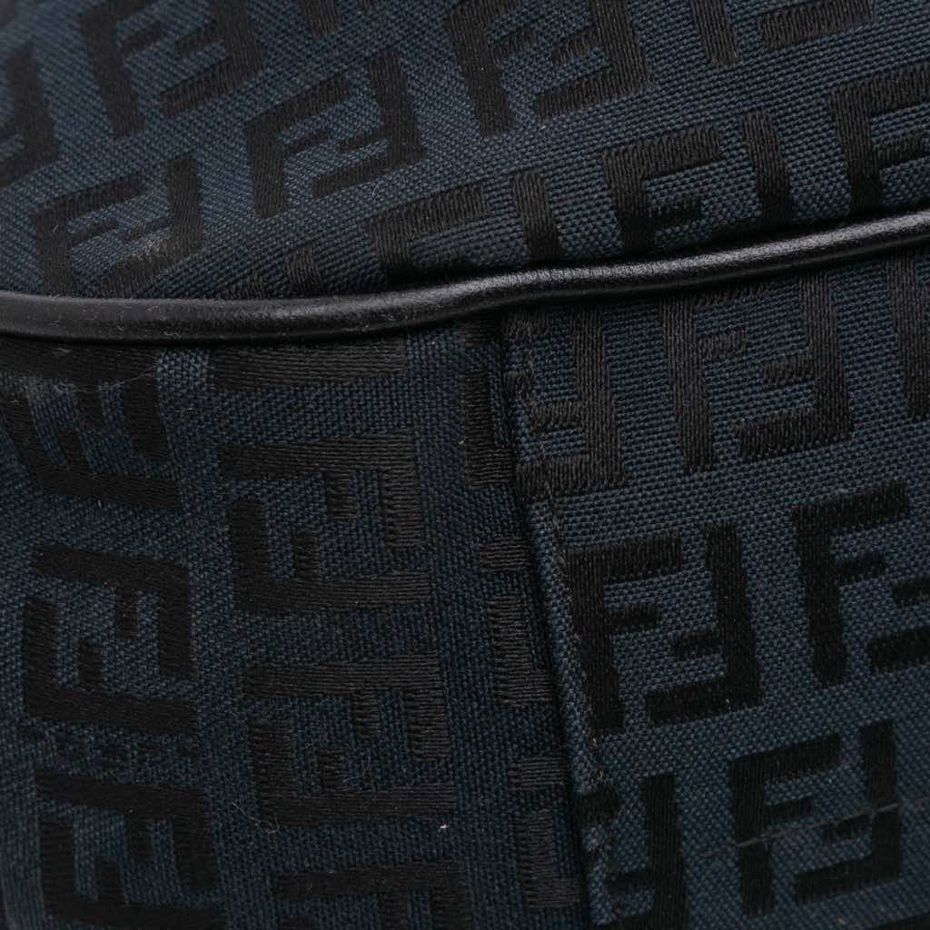 Fendi Zucchino Canvas Shoulder Bag - Image 10