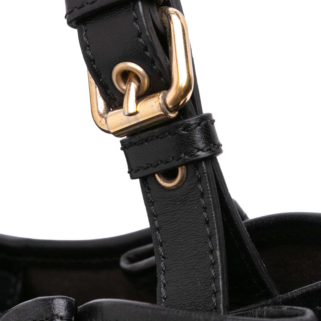 Fendi Zucchino Canvas Shoulder Bag - Image 11