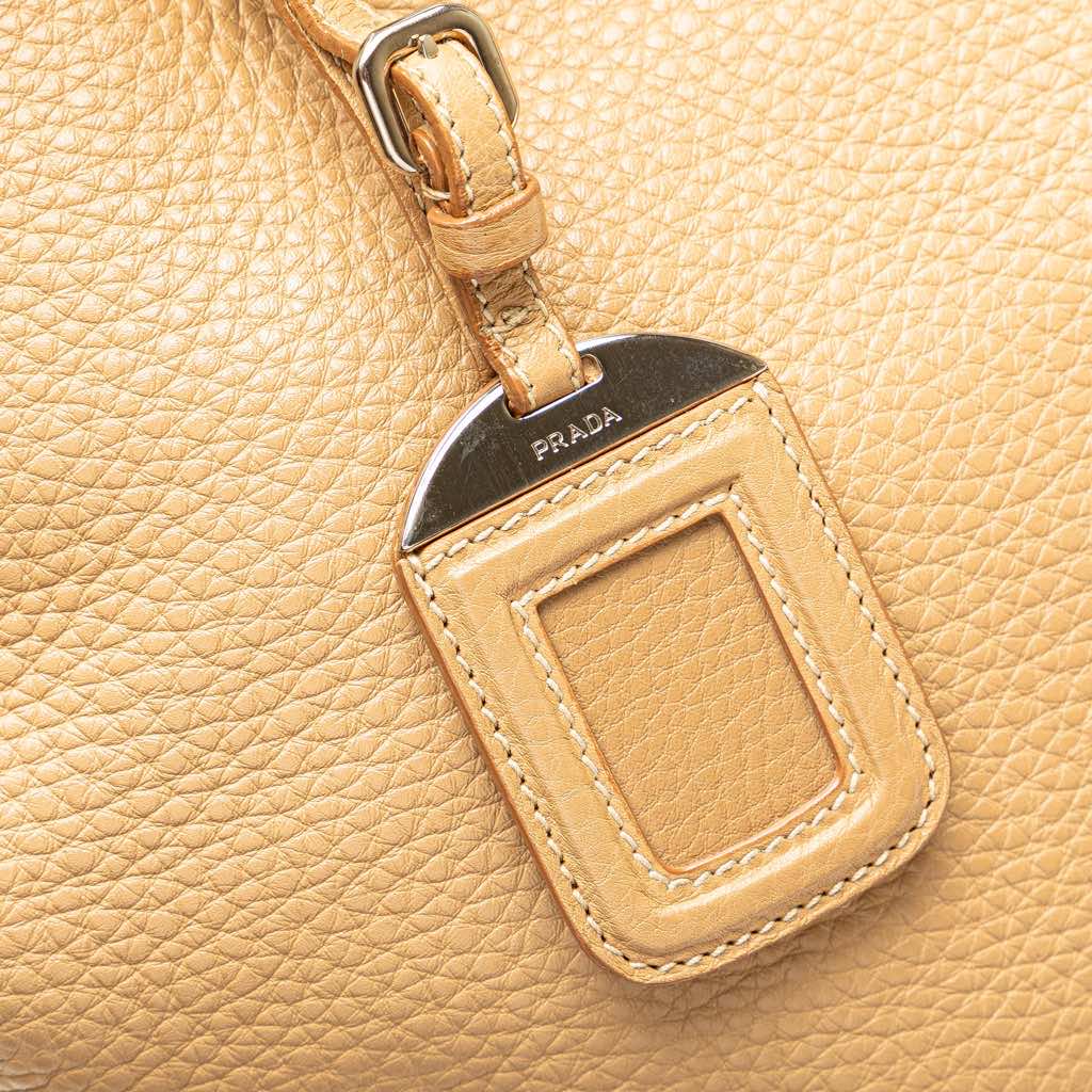 Prada Vitello Daino Open Convertible Tote - Image 10