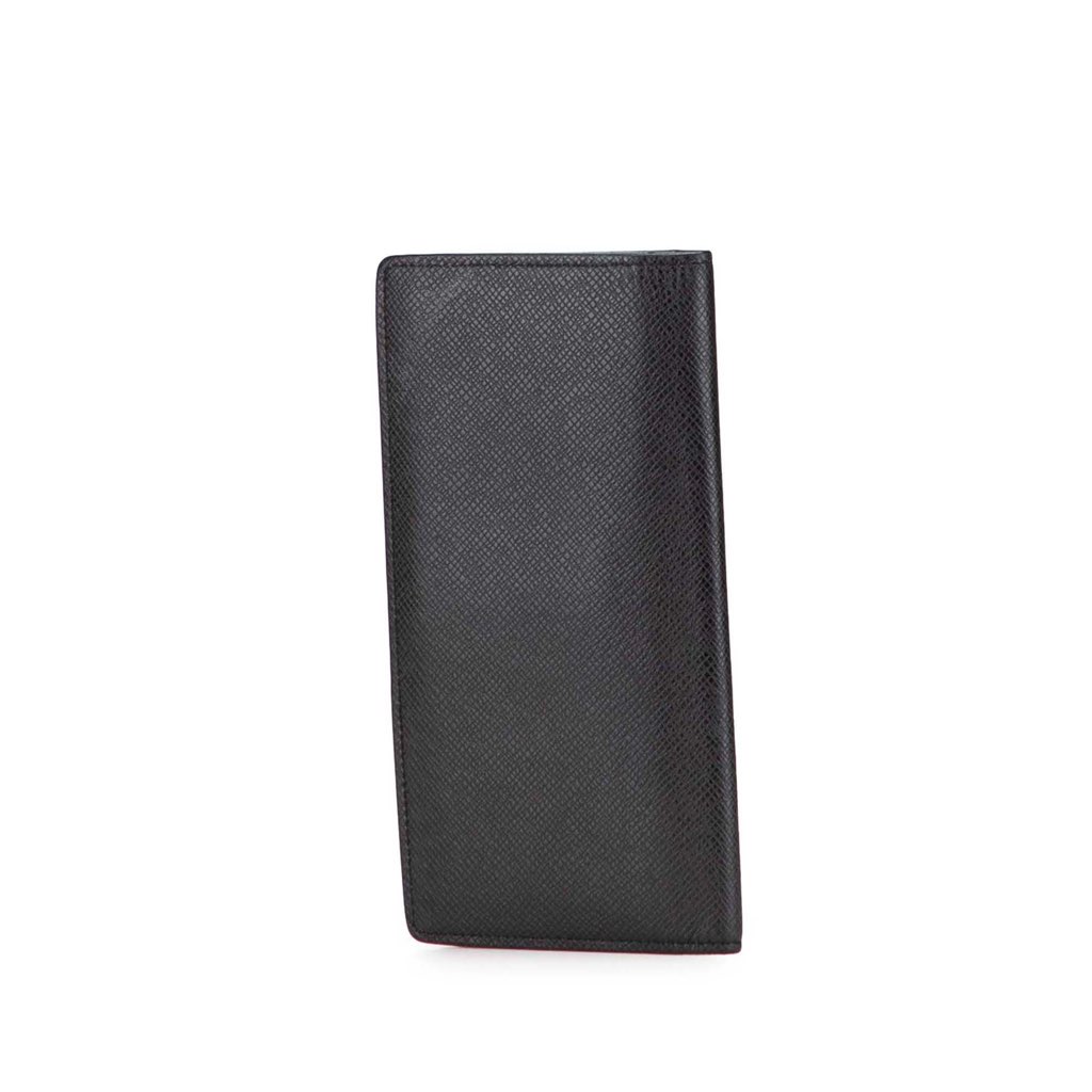 Louis Vuitton Taiga Brazza Wallet - Back view