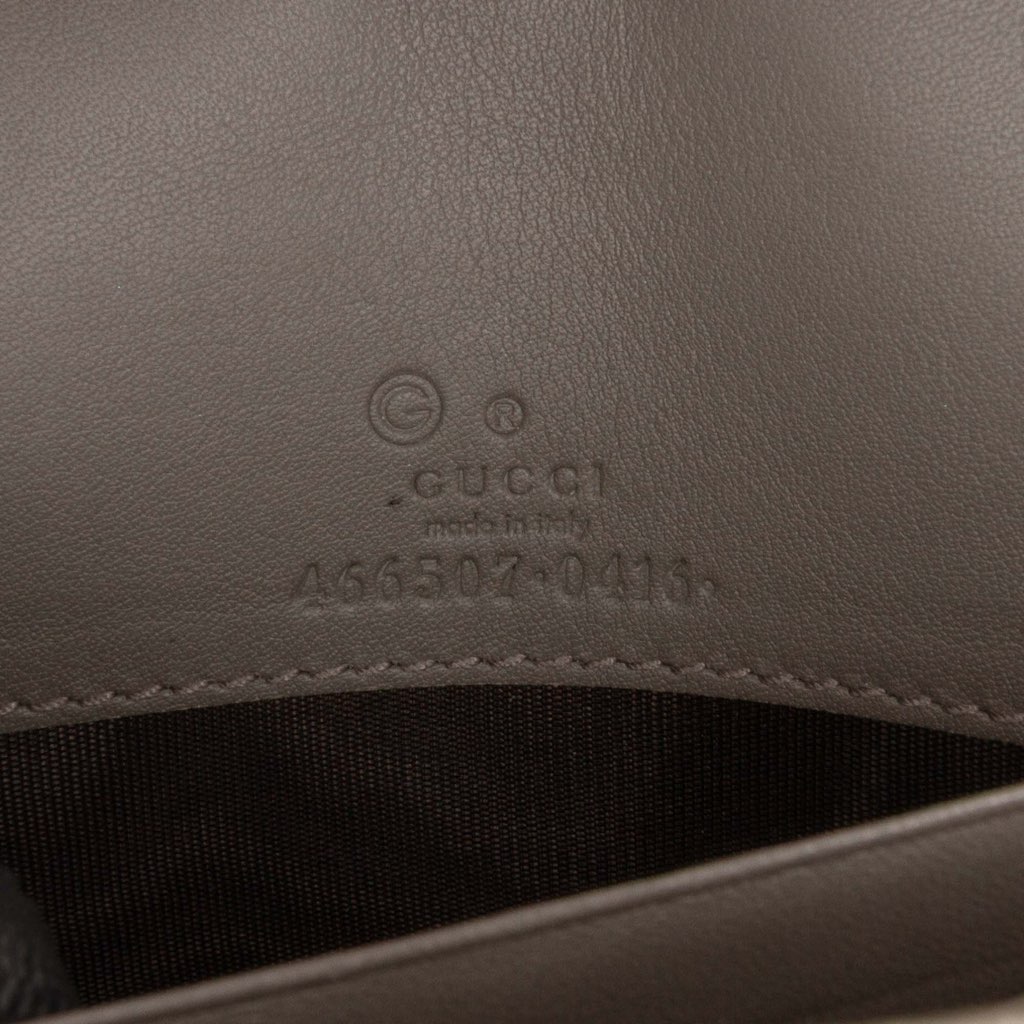 Gucci Microguccissima Wallet on Strap - Side view