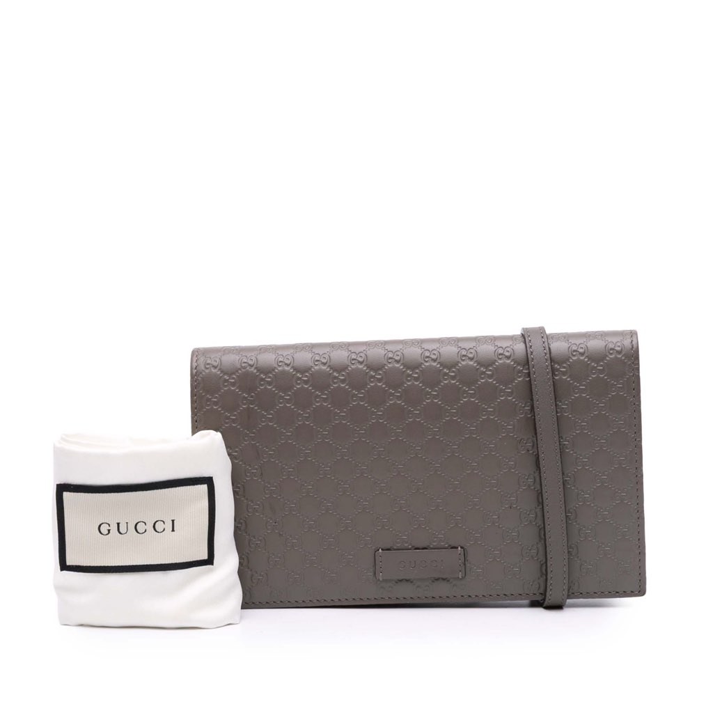 Gucci Microguccissima Wallet on Strap - Image 11