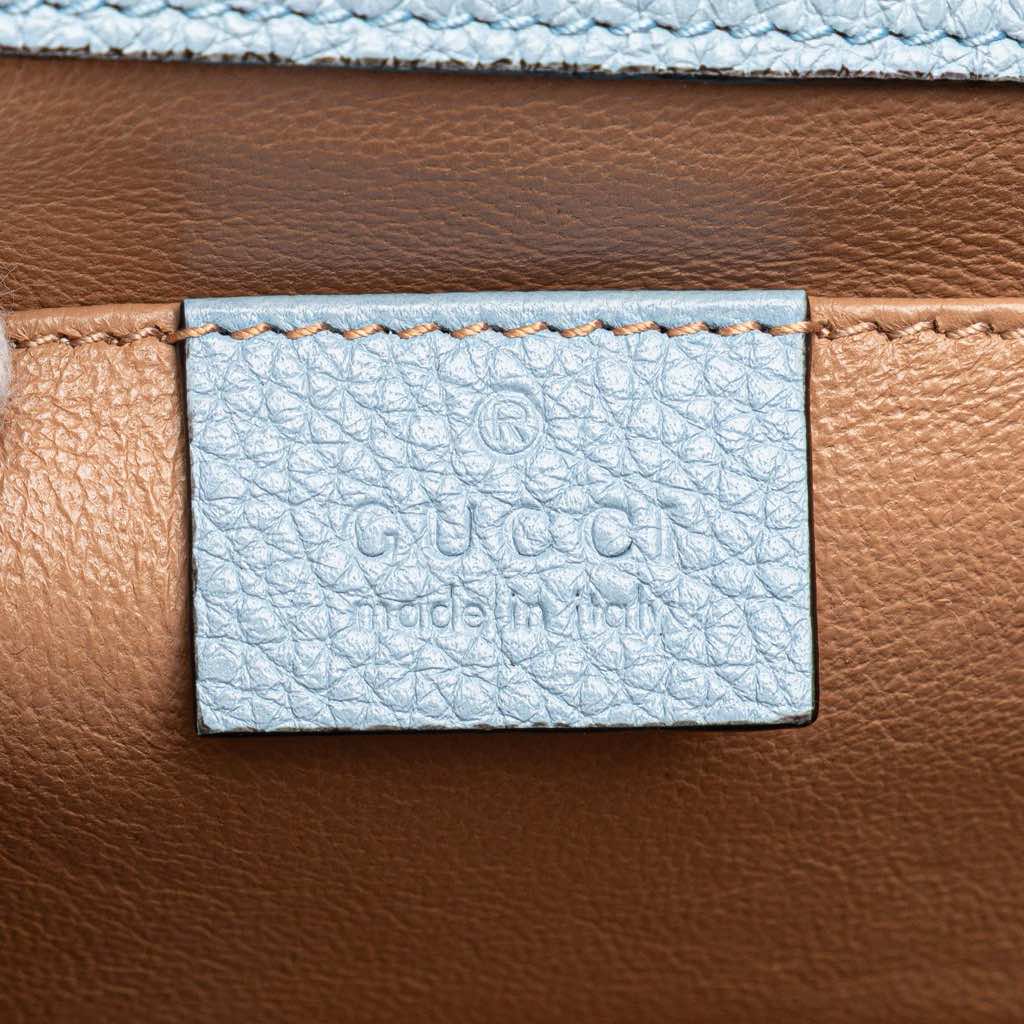 Gucci Small Leather Zumi Satchel - Side view