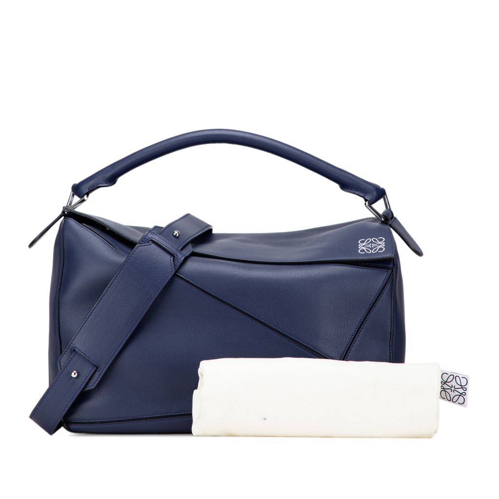 Loewe Large Calfskin Puzzle Satchel - Image 12