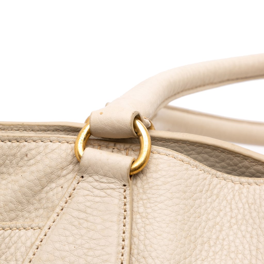Prada Vitello Daino Side Pocket Convertible Tote - Image 11