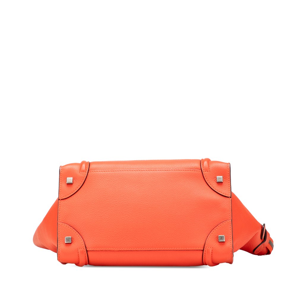 Celine Mini Leather Luggage Tote - 3