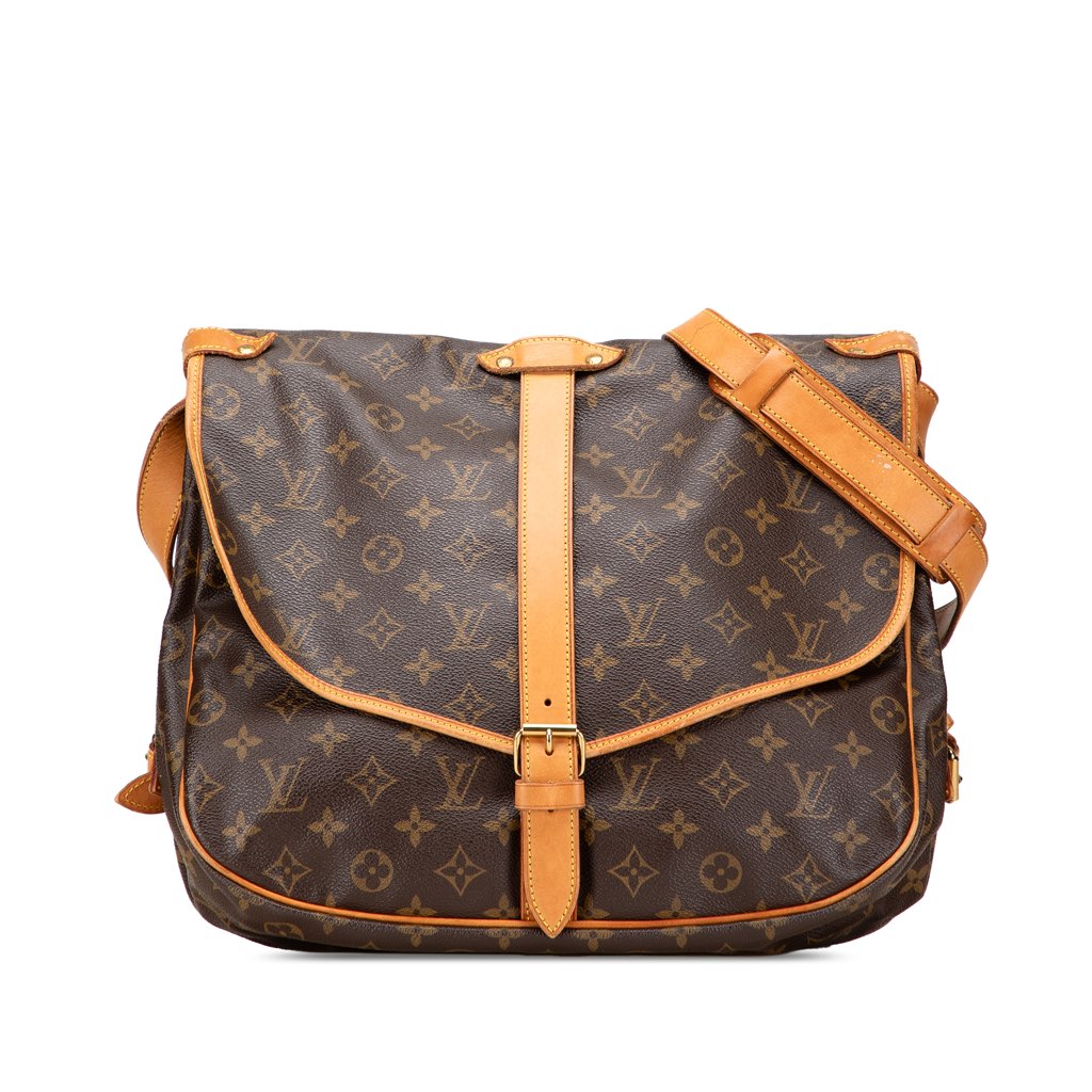 Louis Vuitton Monogram Saumur 35