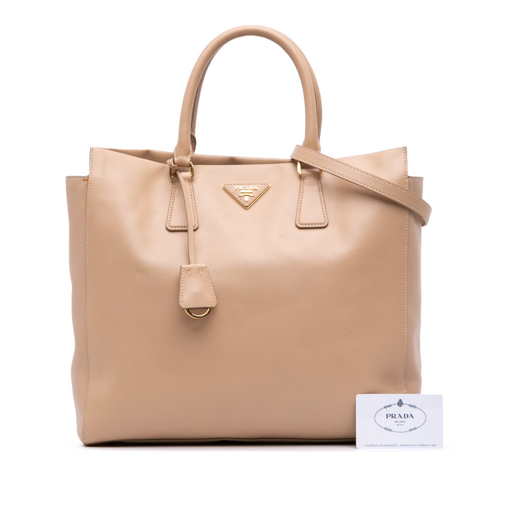 Prada Saffiano Lux Satchel - Image 15