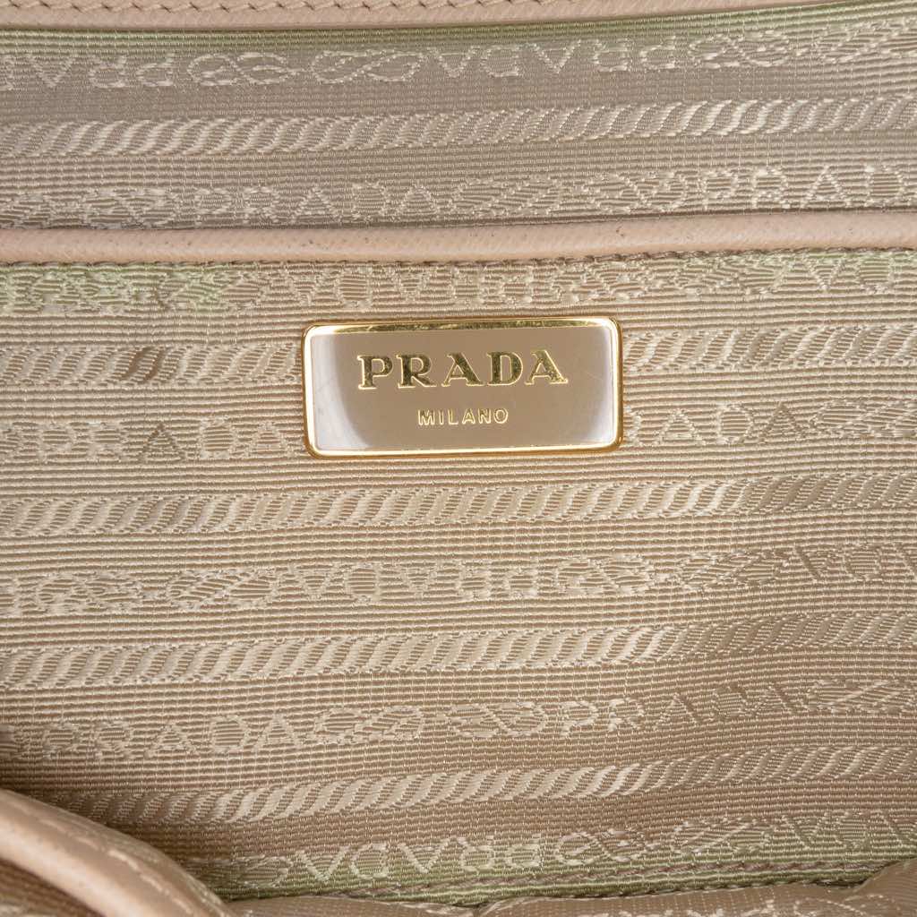 Prada Saffiano Lux Satchel - Side view