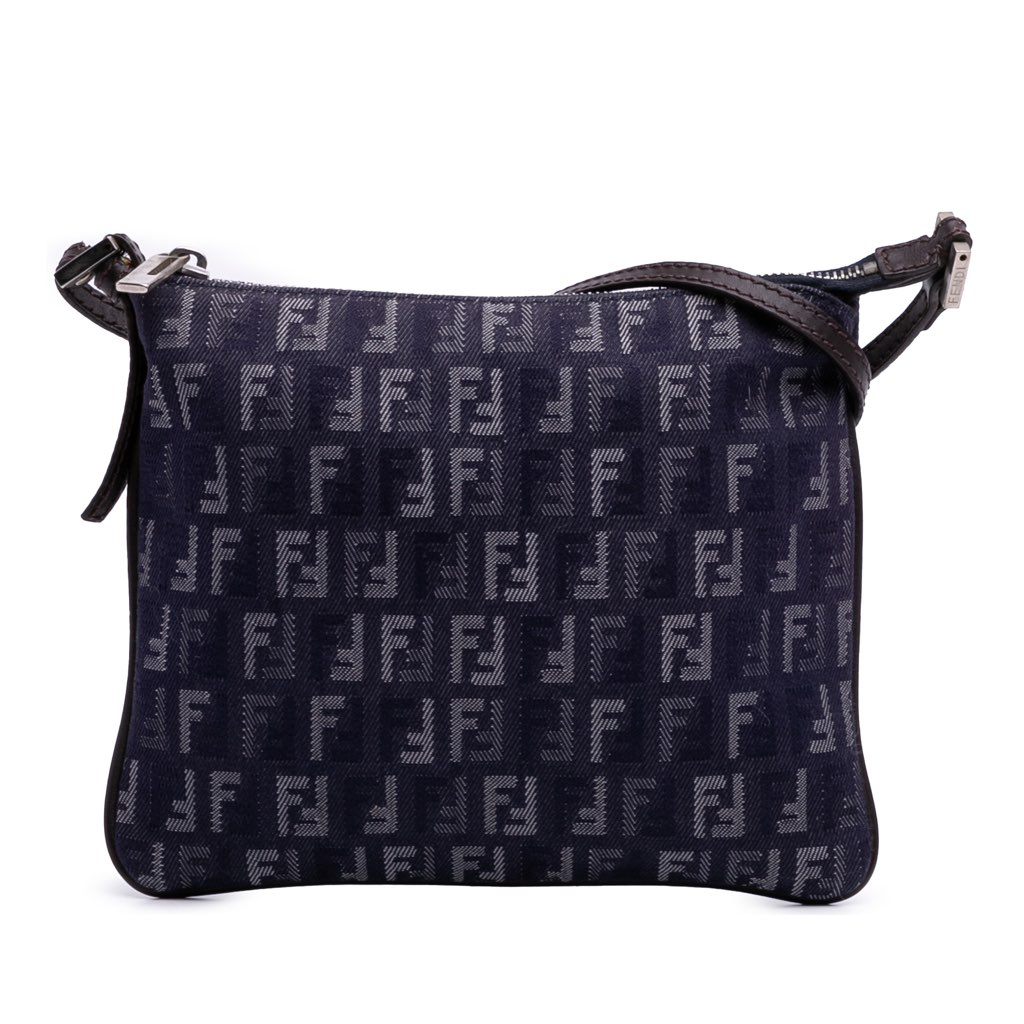 Fendi Zucchino Denim Crossbody