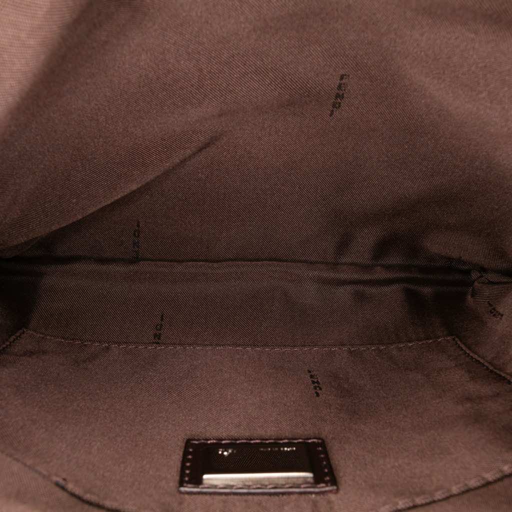 Fendi Zucchino Denim Crossbody - 4