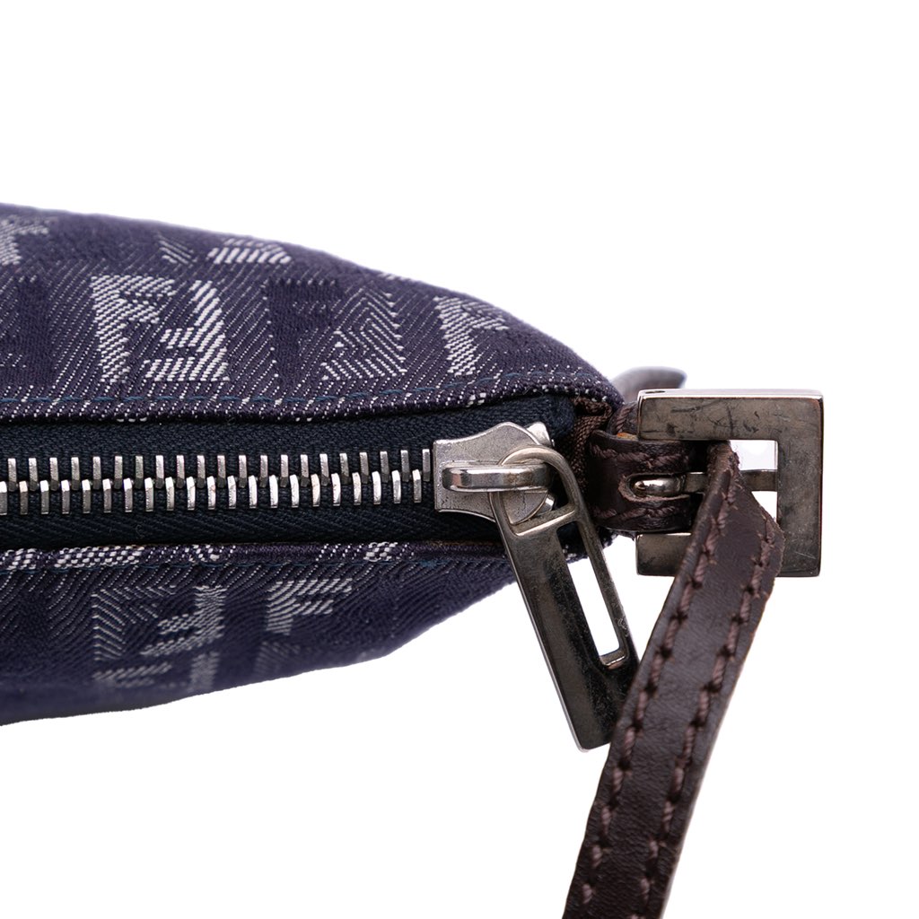 Fendi Zucchino Denim Crossbody - Detail 2