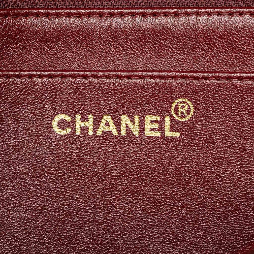 Chanel Medium Lambskin Diana Flap - Side view