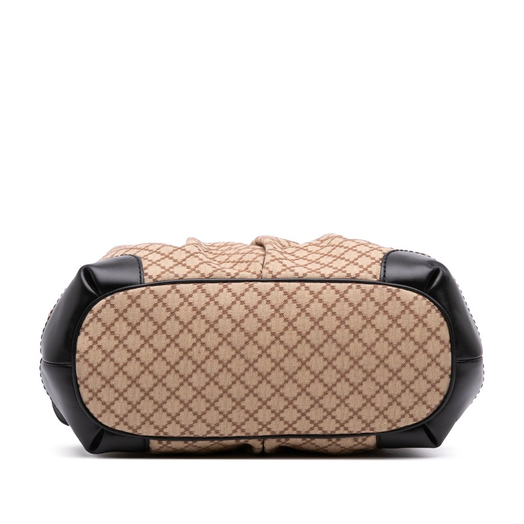 Gucci Diamante Canvas Sukey Satchel - 3