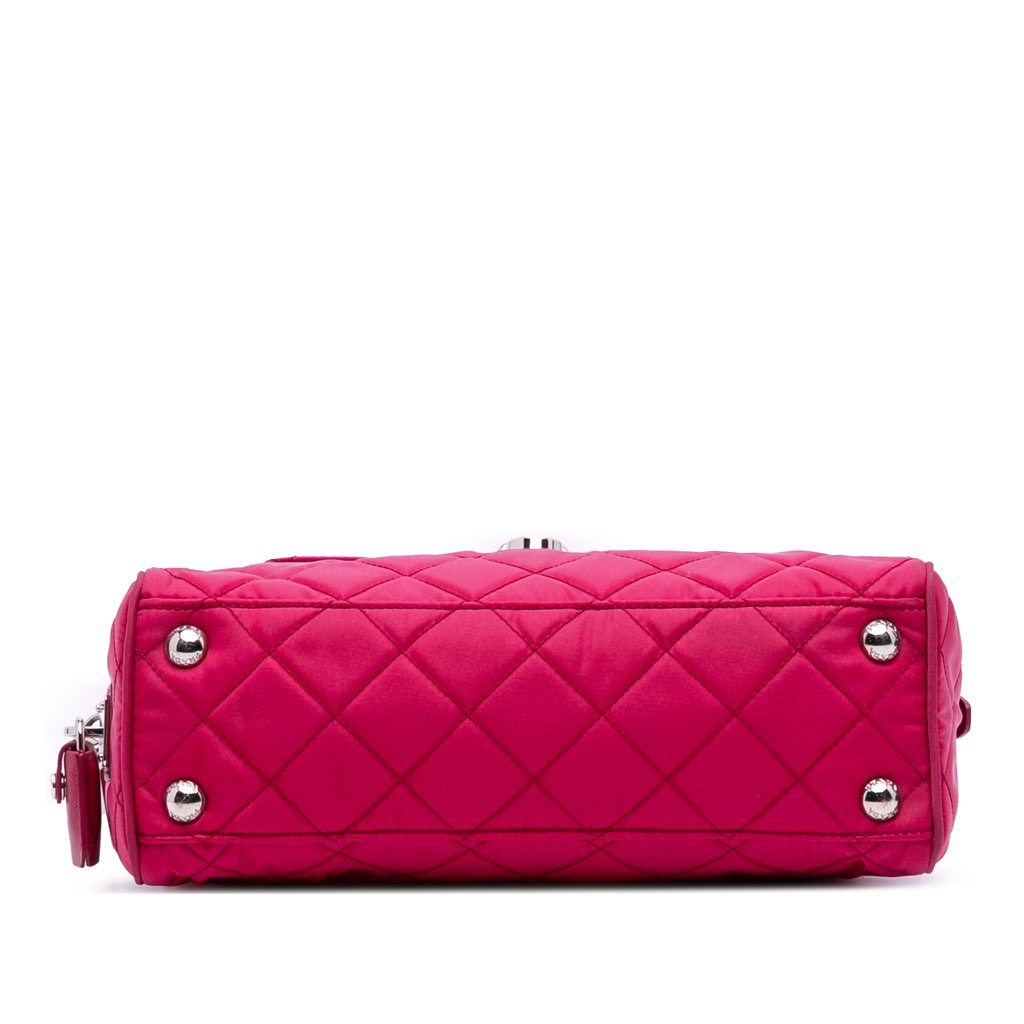 Prada Impuntu Tessuto Chain Crossbody - Image 6