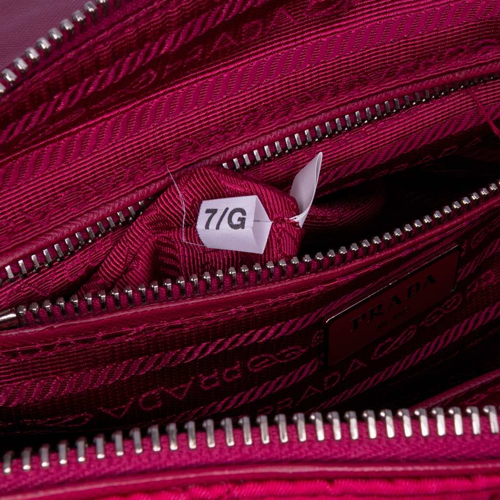 Prada Impuntu Tessuto Chain Crossbody - Detail 1