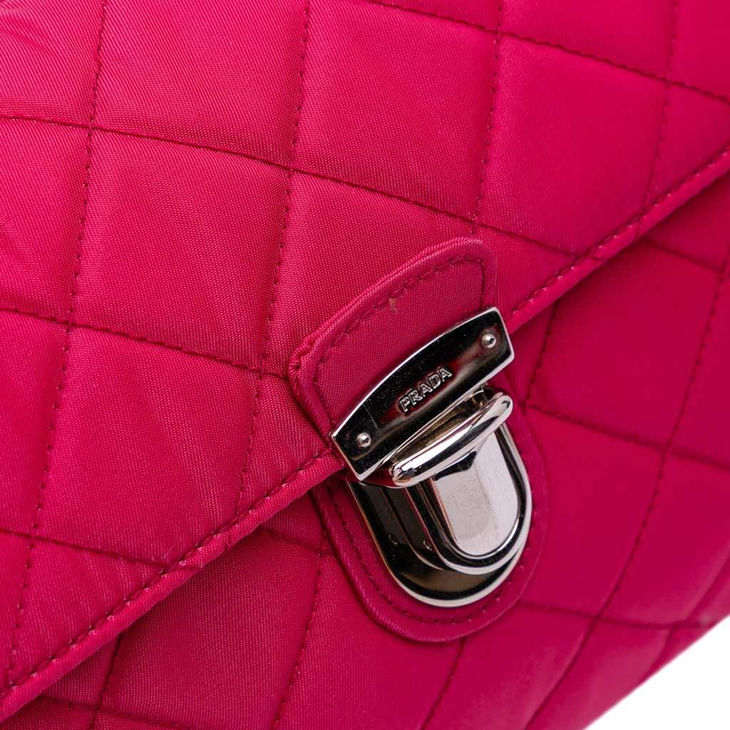 Prada Impuntu Tessuto Chain Crossbody - Image 12