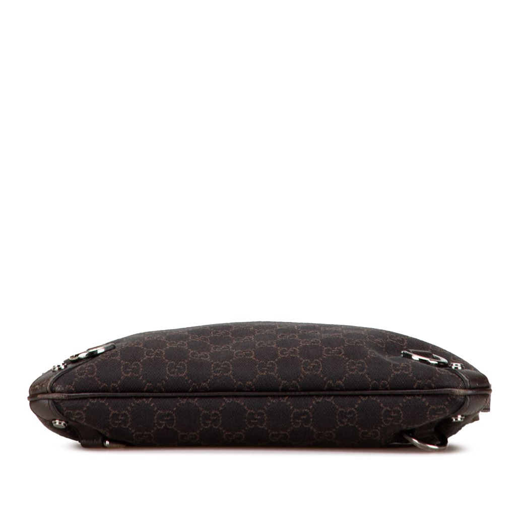 Gucci GG Denim Abbey D Ring Crossbody - Image 6