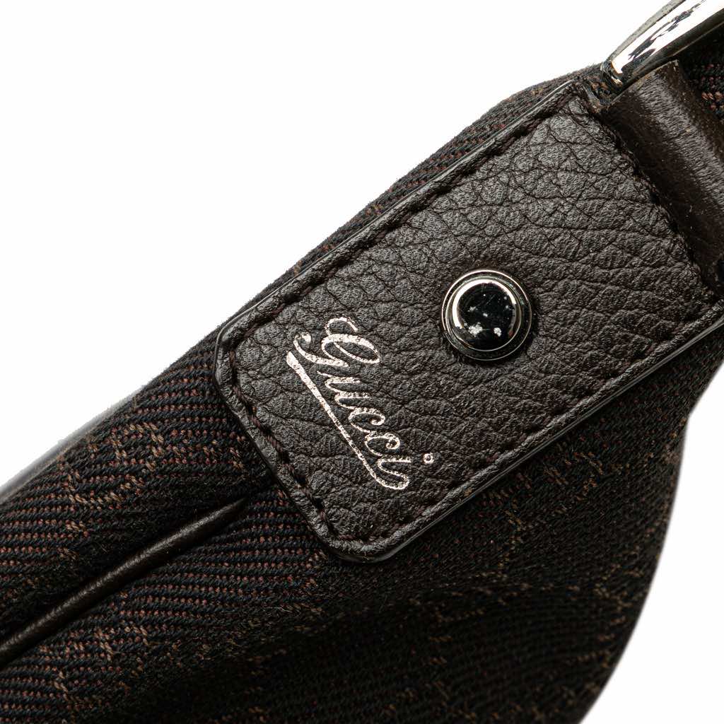 Gucci GG Denim Abbey D Ring Crossbody - Image 11