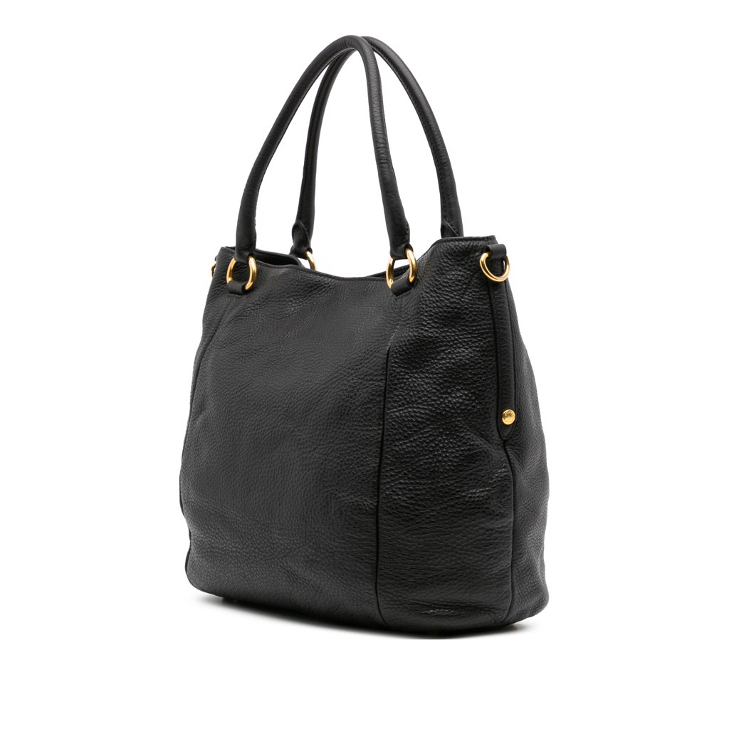 Prada Vitello Daino Open Convertible Tote - 2