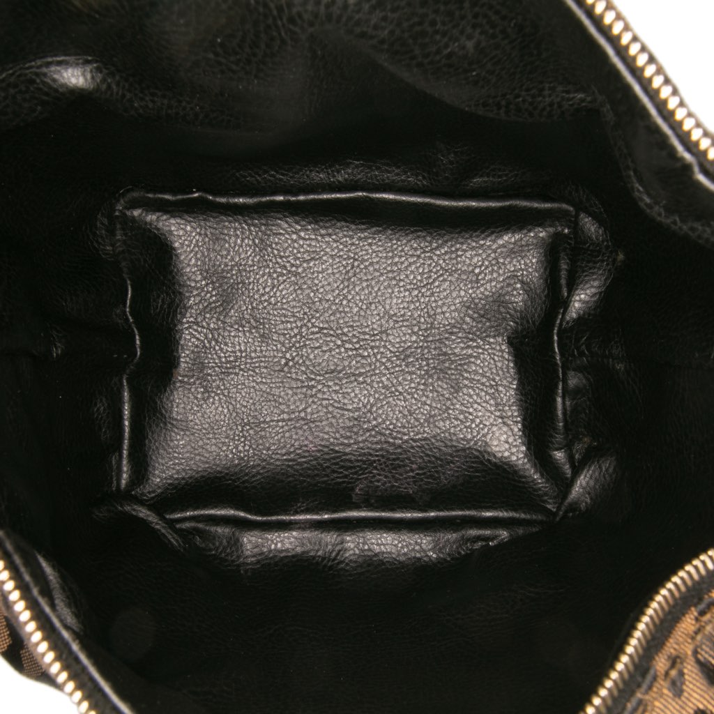 Fendi Leopard Print Canvas Handbag - 4