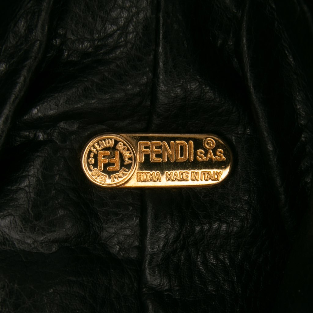 Fendi Leopard Print Canvas Handbag - 5