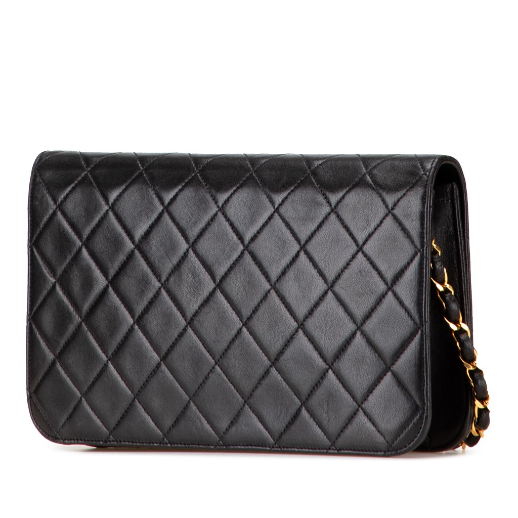 Chanel CC Quilted Lambskin Full Single Flap - 2