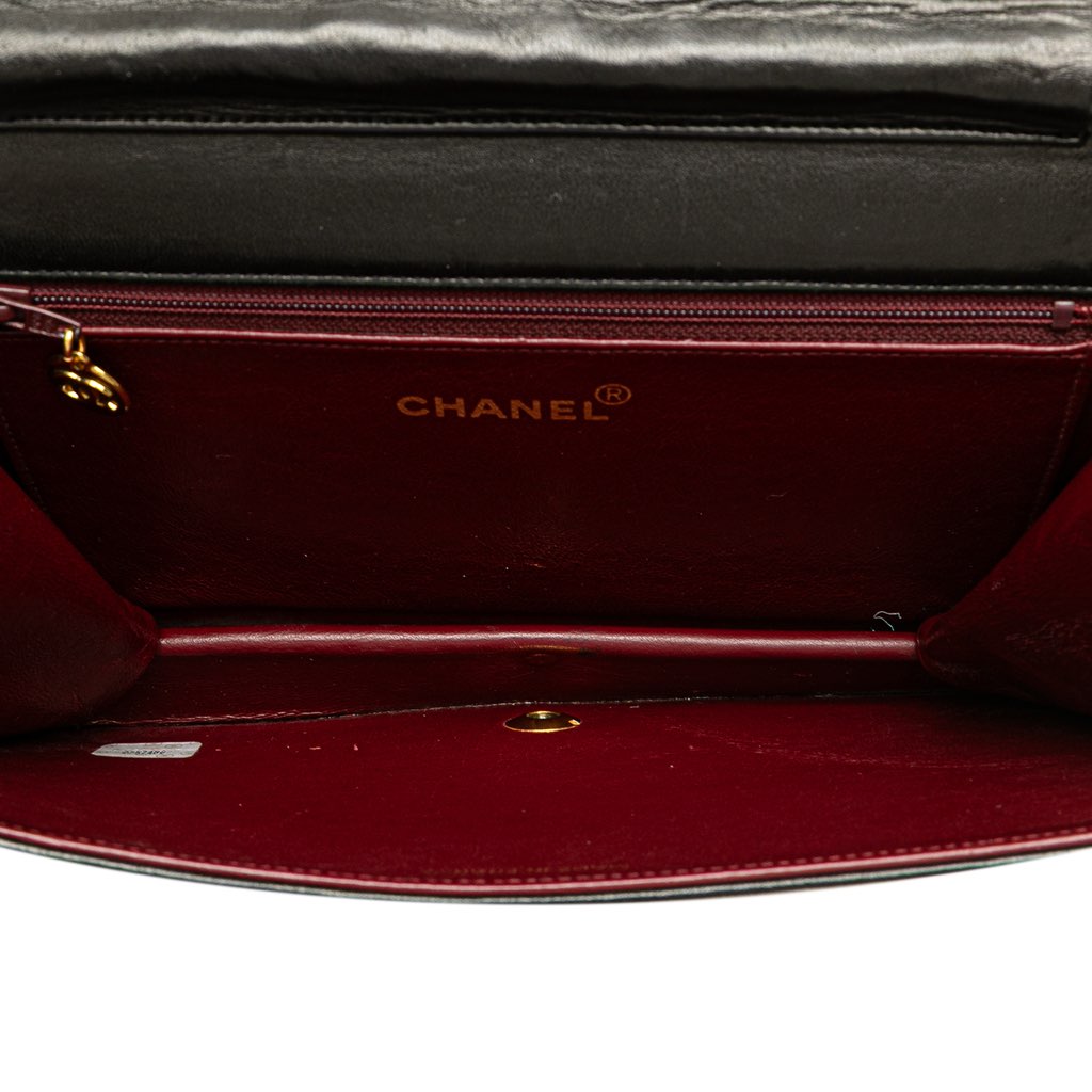 Chanel CC Quilted Lambskin Full Single Flap - 4