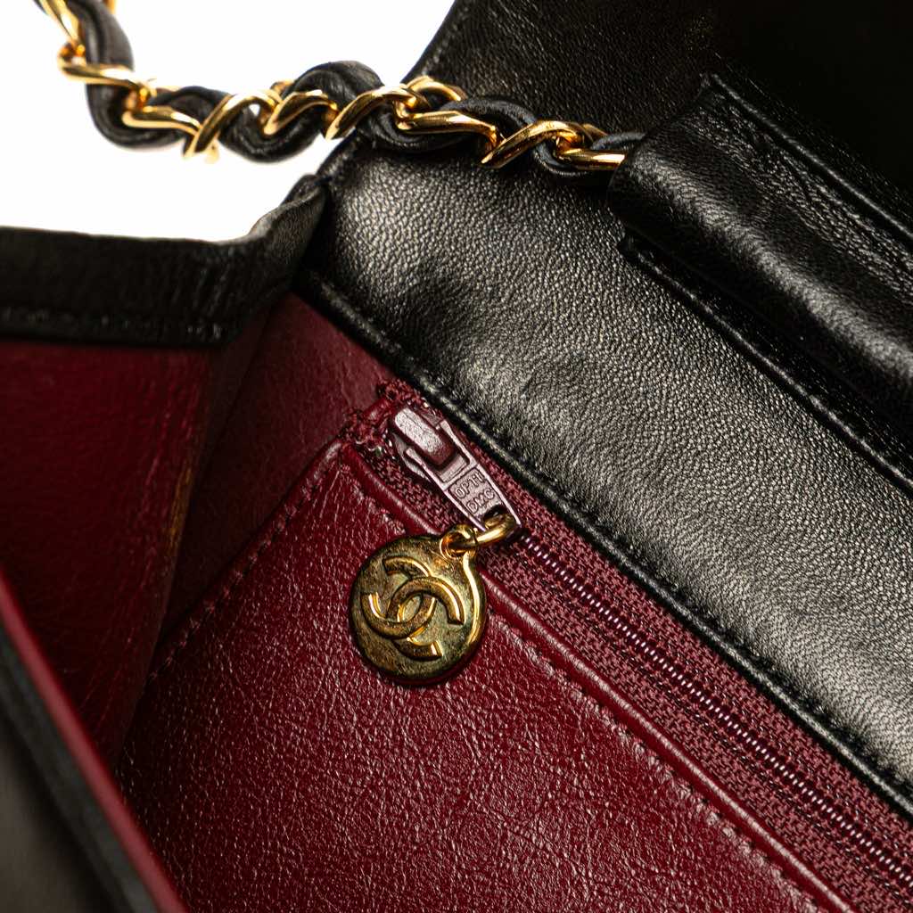 Chanel CC Quilted Lambskin Full Single Flap - 5