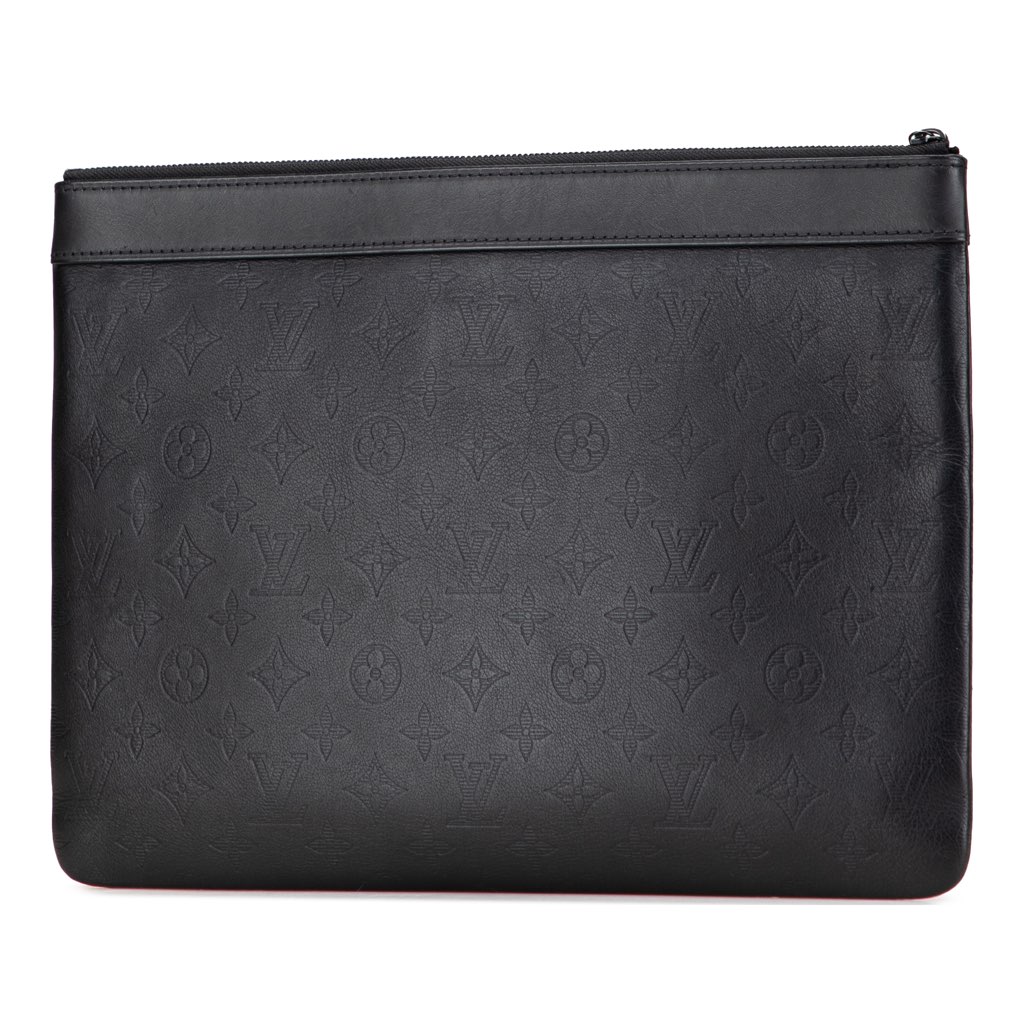 Louis Vuitton Monogram Shadow Discovery Pochette - Back view