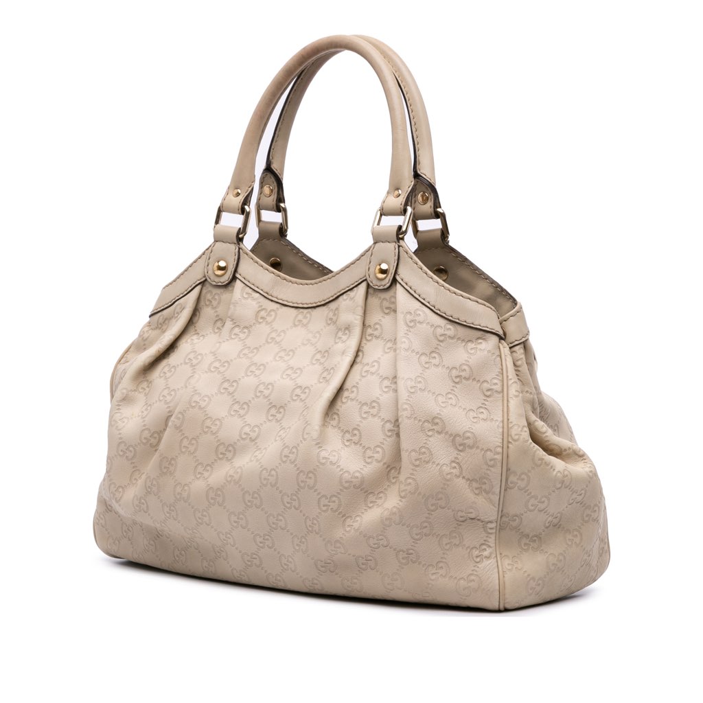 Gucci Medium Guccissima Sukey Tote - Back view