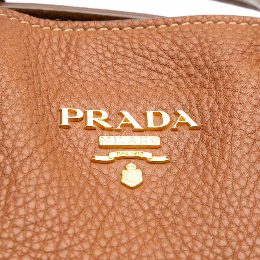 Prada Vitello Daino Open Convertible Tote - 5
