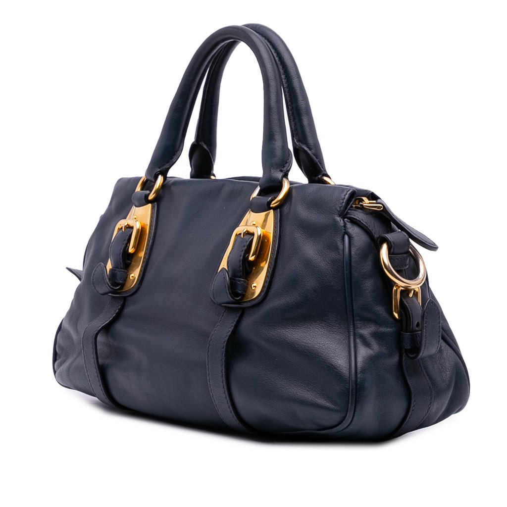 Prada Soft Calf Satchel - 2