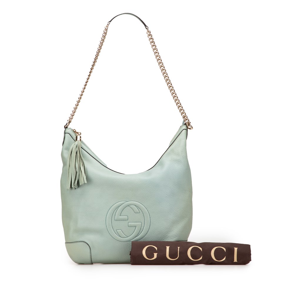 Gucci Leather Soho Chain Shoulder Bag - Image 13