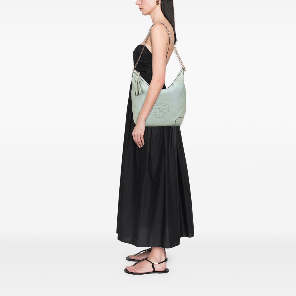 Gucci Leather Soho Chain Shoulder Bag - Image 12